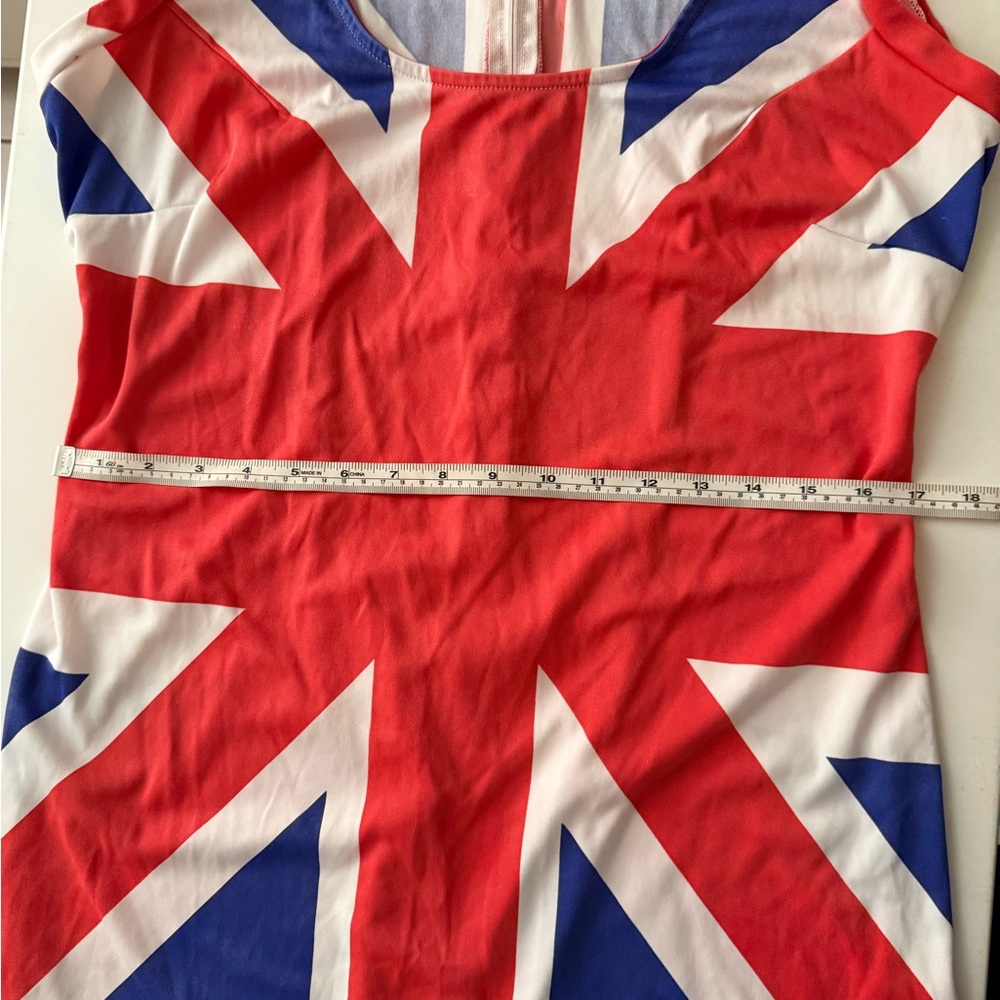Spice Girls Geri Halliwell Union Jack Dress Costume | 90s UK Flag | Size: M - Picture 5 of 7